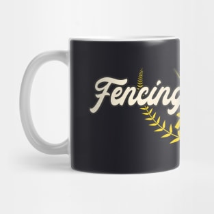 Fencing Fencer Legend Mug